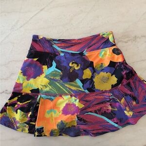 Dona Jo Floral Women's Mini Skirt